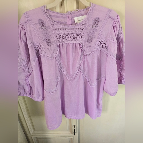 Anthropologie Tops - Anthropologie Aderyn Blouse XL